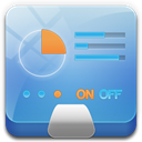 Control, Panel CornflowerBlue icon