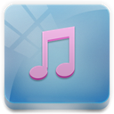 Library, music SteelBlue icon