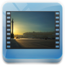 videos, Library DarkSlateGray icon