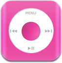 pink, music, nano HotPink icon
