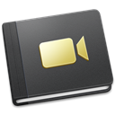 Book, movie DarkSlateGray icon