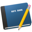 Note, Book DarkSlateGray icon