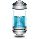 Canister, liquid Black icon