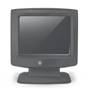 Computer, off, my DimGray icon