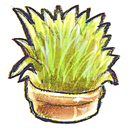 grass, flowerpot Icon