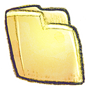 Folder, open Khaki icon