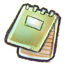 notepad DarkKhaki icon