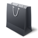 Bag, shopping DarkSlateGray icon