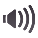 Panel, high, volume, Audio Black icon