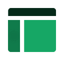 spreadsheets SeaGreen icon