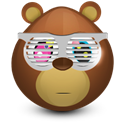 shades, bear SaddleBrown icon