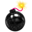 Bomb Black icon