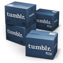 Tumblr, Shipping DarkSlateGray icon