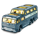 greyhound, Bus Black icon