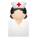 Nurse Black icon