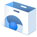 store, chromium, web Lavender icon