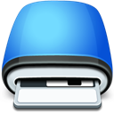 Blue, Floppy, drive LightSkyBlue icon
