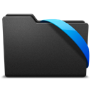 Blue, Ribbon DarkSlateGray icon