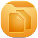 documents, Folder Goldenrod icon