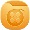 videos, Folder Goldenrod icon