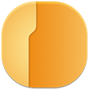 open, Folder SandyBrown icon