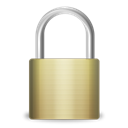 padlock Black icon