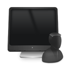 Computer, user DarkSlateGray icon