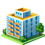 Building, Apartment Icon