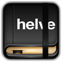 Helvetica, Moleskine DarkSlateGray icon