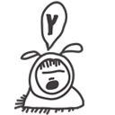 Yahoomessenger Black icon