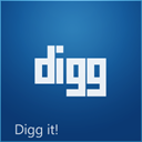 Px, Digg MidnightBlue icon