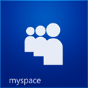 Myspace, Px DarkBlue icon