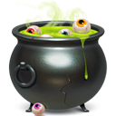 Cauldron, piggybank DarkSlateGray icon