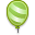 baloon YellowGreen icon