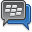 Blackberry, Messenger DarkSlateGray icon