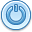 Control, power, Blue SteelBlue icon