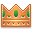 bronze, crown Chocolate icon