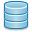 Database, Blue SkyBlue icon