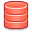 Database, red Salmon icon