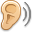 Ear, listen Icon