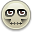 skull, Emotion Silver icon