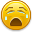 too, sad, Emotion Orange icon