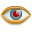 red, Eye Icon