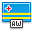 Aruba, flag DodgerBlue icon