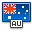 Australia, flag MidnightBlue icon