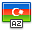 Azerbaijan, flag RoyalBlue icon