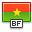 flag, faso, Burkina OrangeRed icon