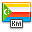 Comoros, flag Black icon