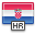 flag, Croatia Crimson icon