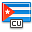 flag, Cuba DodgerBlue icon